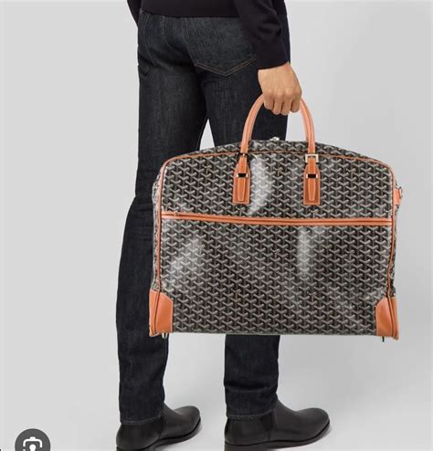 goyard rep suitcase